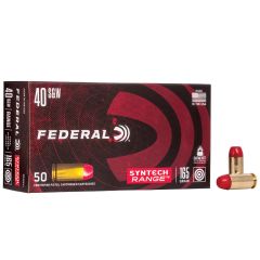 Munitions FEDERAL C/40 S&W 165gr Syntech TSJ - Boîte de 50