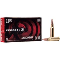 Munitions FEDERAL C/6.8 SPC 115gr TMJ - Boîte de 20