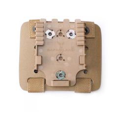 Plaque d'adaptation molle Safariland - Avec receveur QLS - Tan