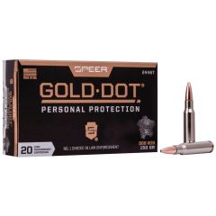 Munitions Speer® C/.308 WIN 150gr Speer Gold Dot - Boîte de 20