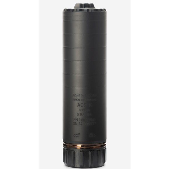 Modérateur de son ACHERON ACS-K HEXALUG - Noir