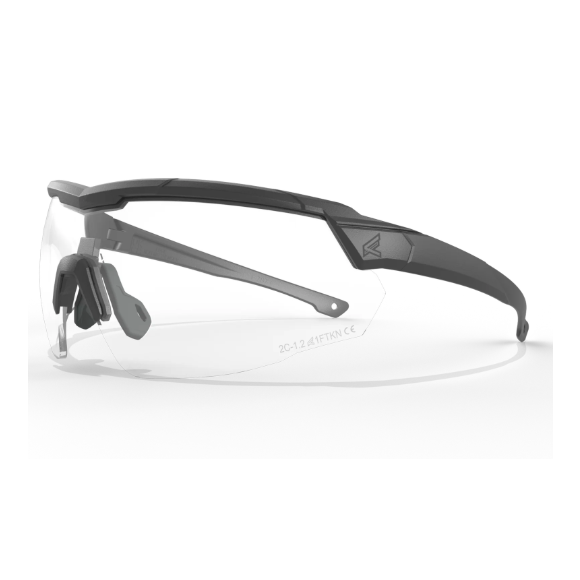 LUNETTES EDGE TACTICAL ROLLING THUNDER - REGLABLES- NOIRE - INCOLORE