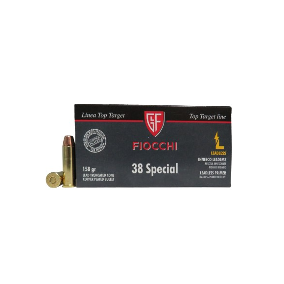Cartouches Fiocchi top target c/38sp ll 158g TCCP