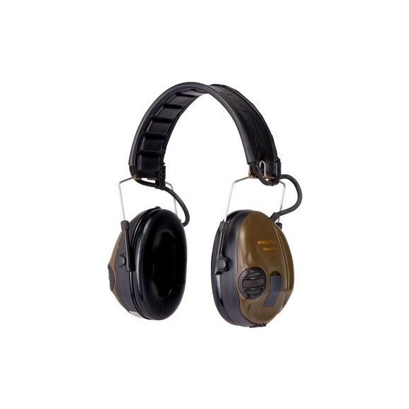 Casque anti-bruit 3M™ Peltor™ sporttac™ - Coquilles Vertes/Oranges