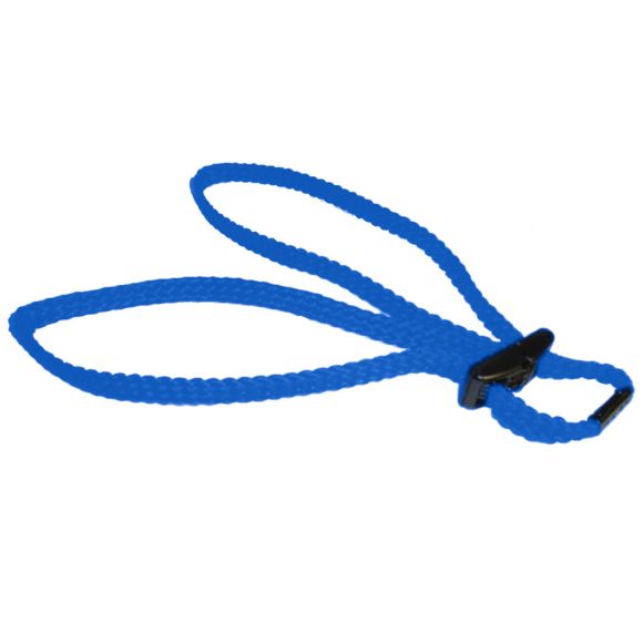 Menottes textiles d'entraînement - Bleues - reutiliSables